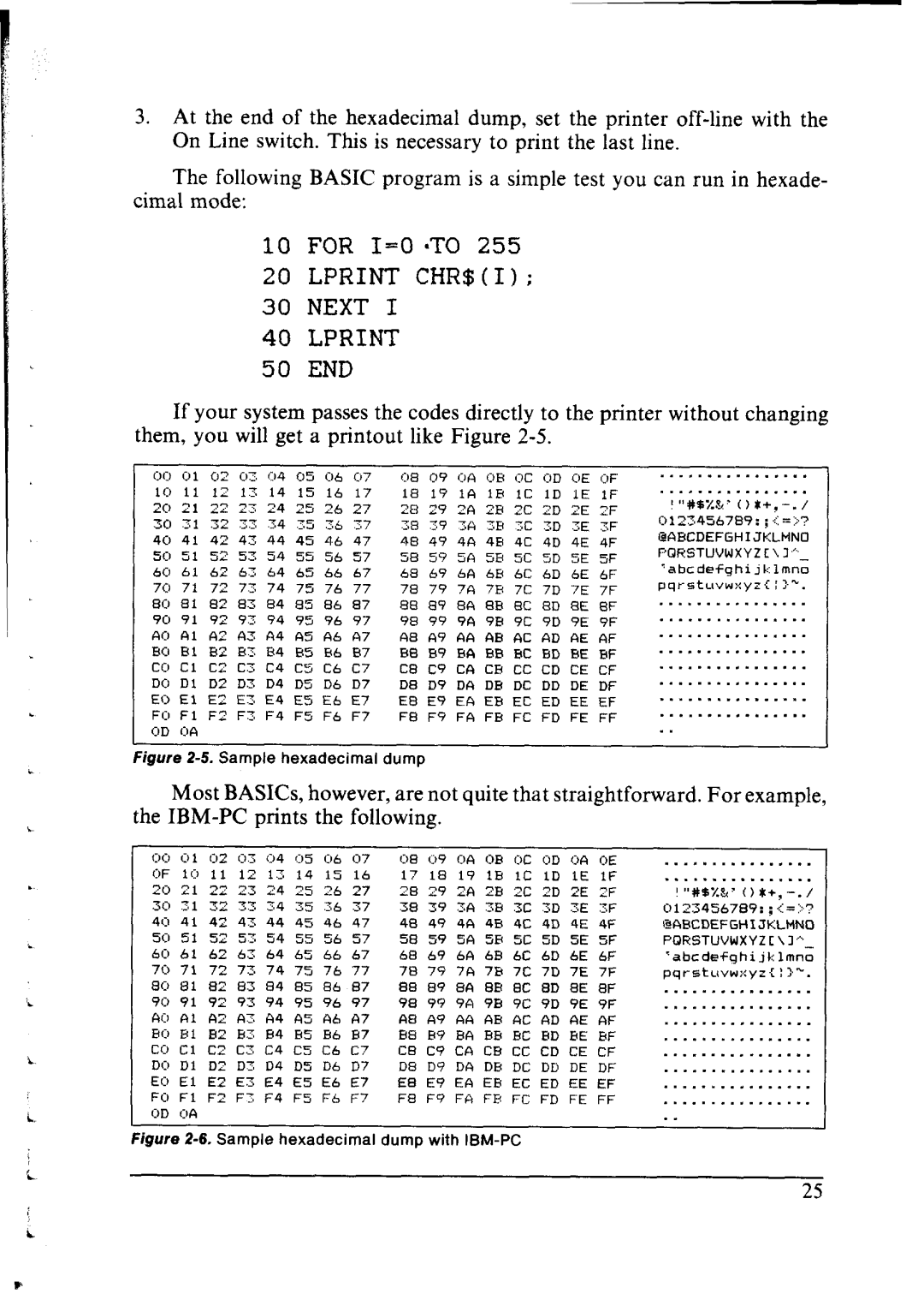 Star Micronics lC-10 user manual Lprint CHR$I Next 