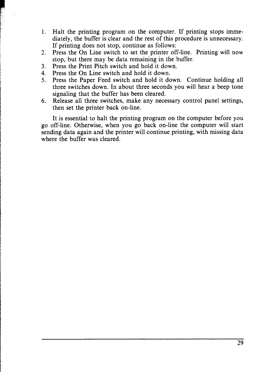 Star Micronics lC-10 user manual 