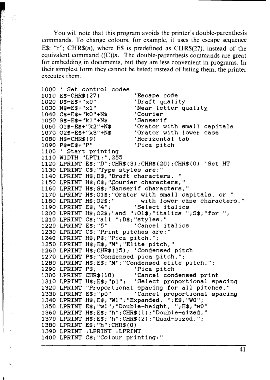 Star Micronics lC-10 user manual For 