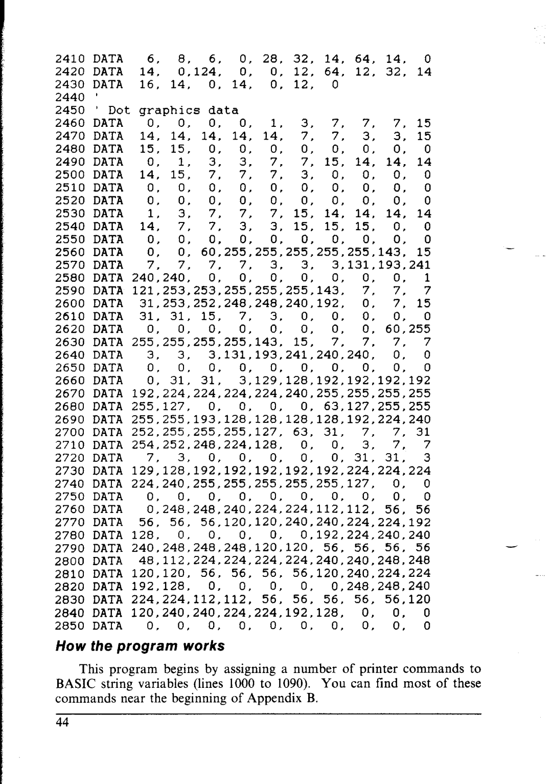 Star Micronics lC-10 user manual How the program works 