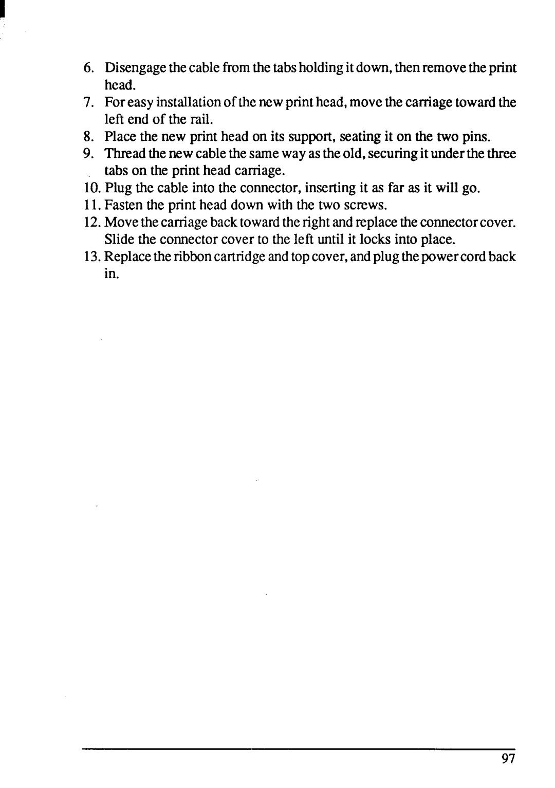 Star Micronics LC-20 user manual 