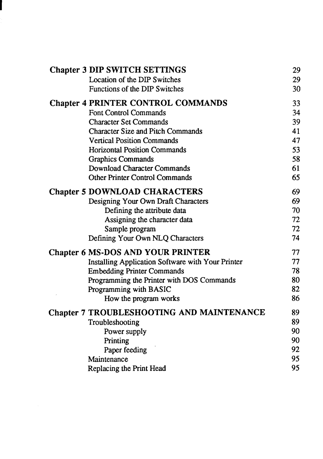 Star Micronics LC-20 user manual 