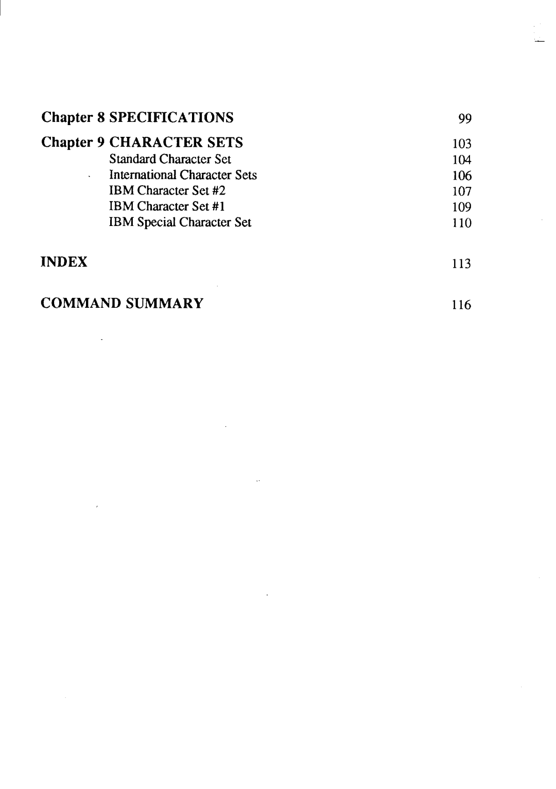 Star Micronics LC-20 user manual Index 