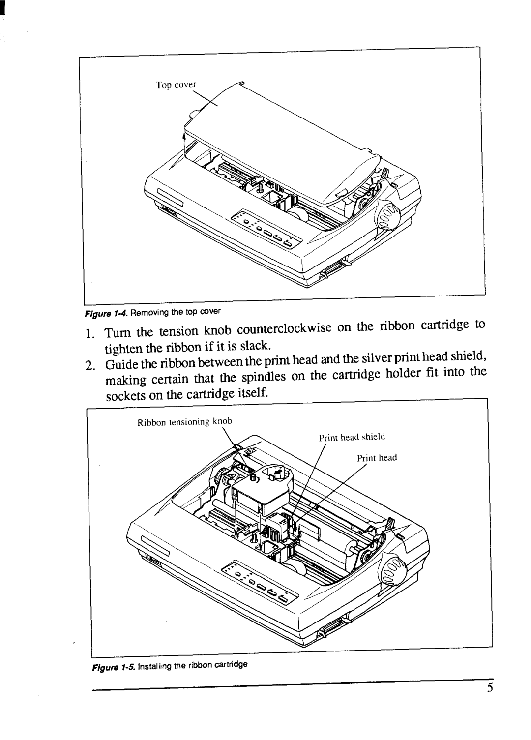 Star Micronics LC-200 user manual ~~cketson the cartridge itself 