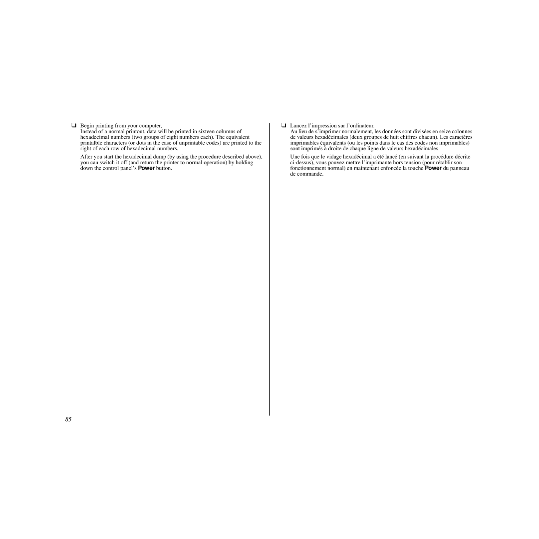 Star Micronics LC-240C user manual 