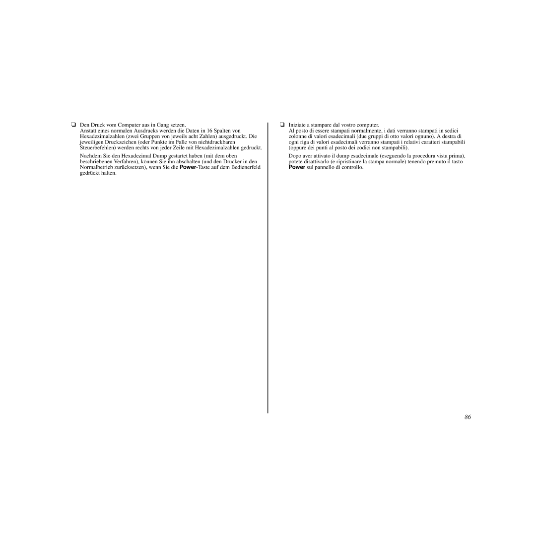 Star Micronics LC-240C user manual 