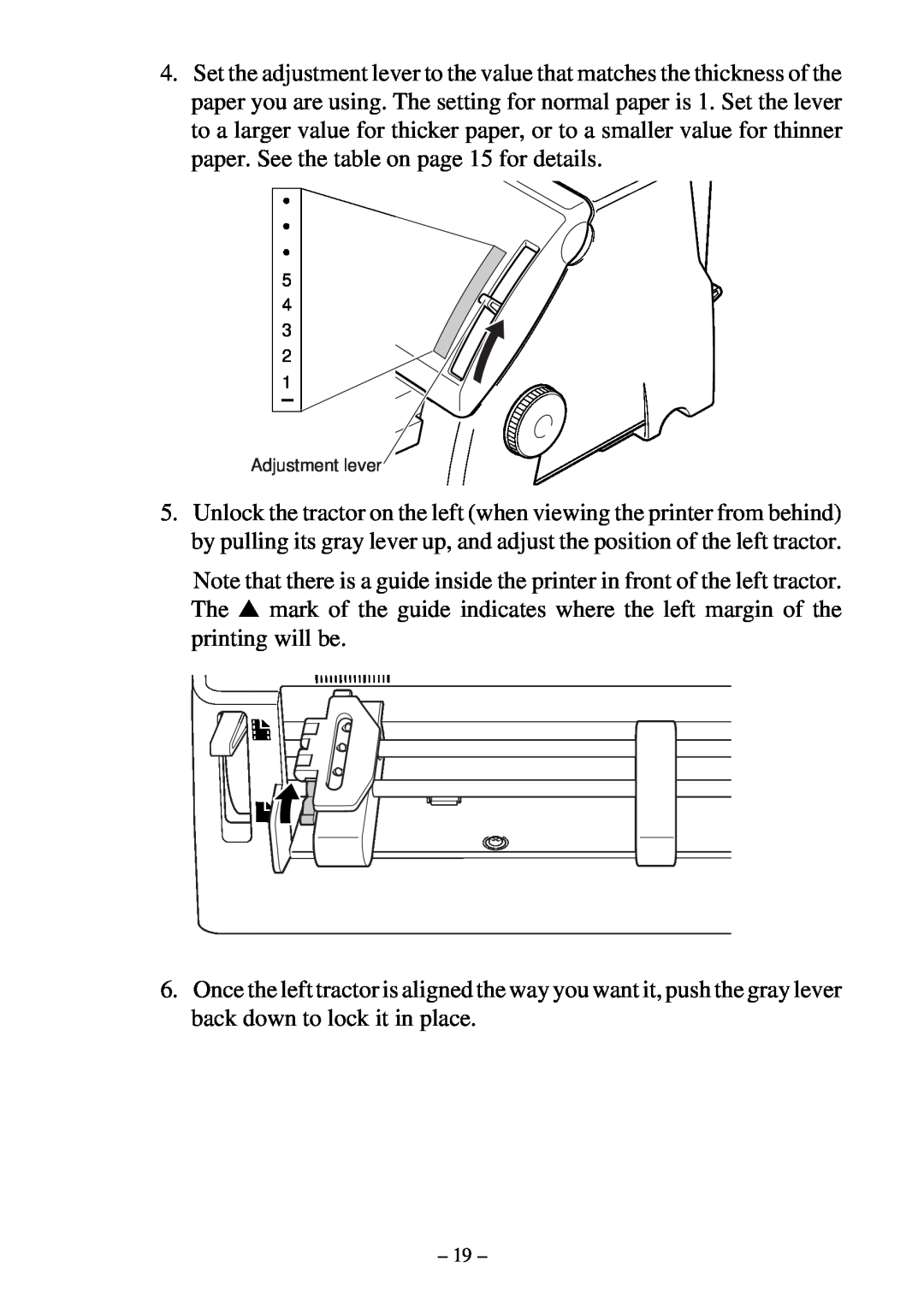 Star Micronics LC-500 user manual 