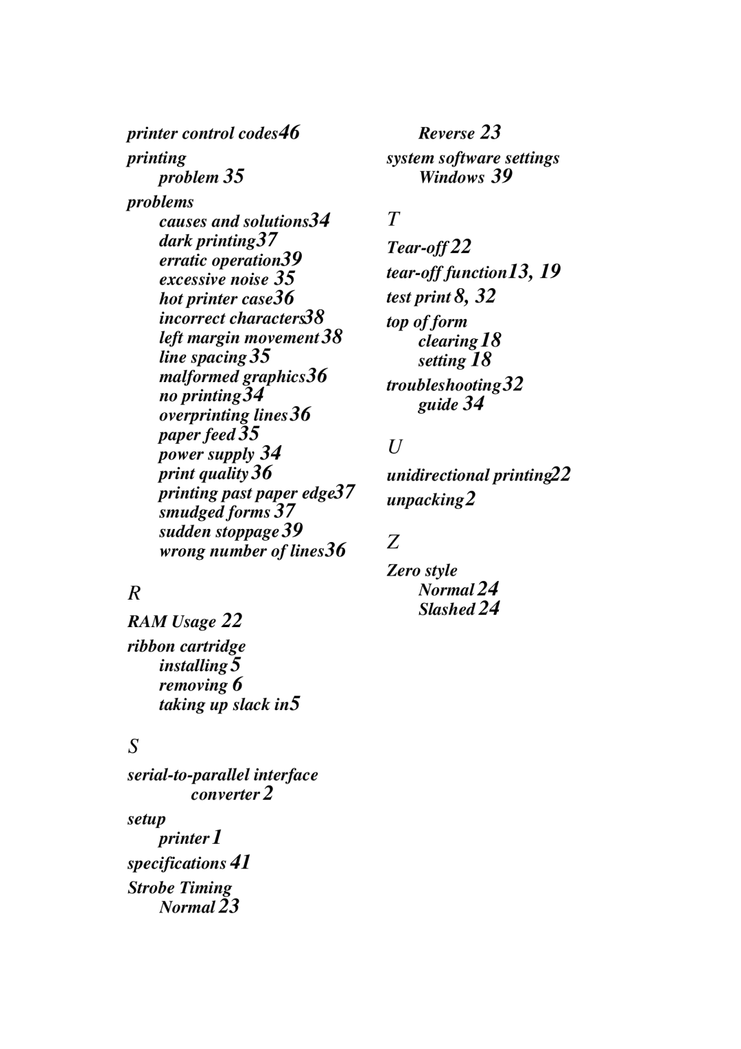 Star Micronics LC-6211 user manual 