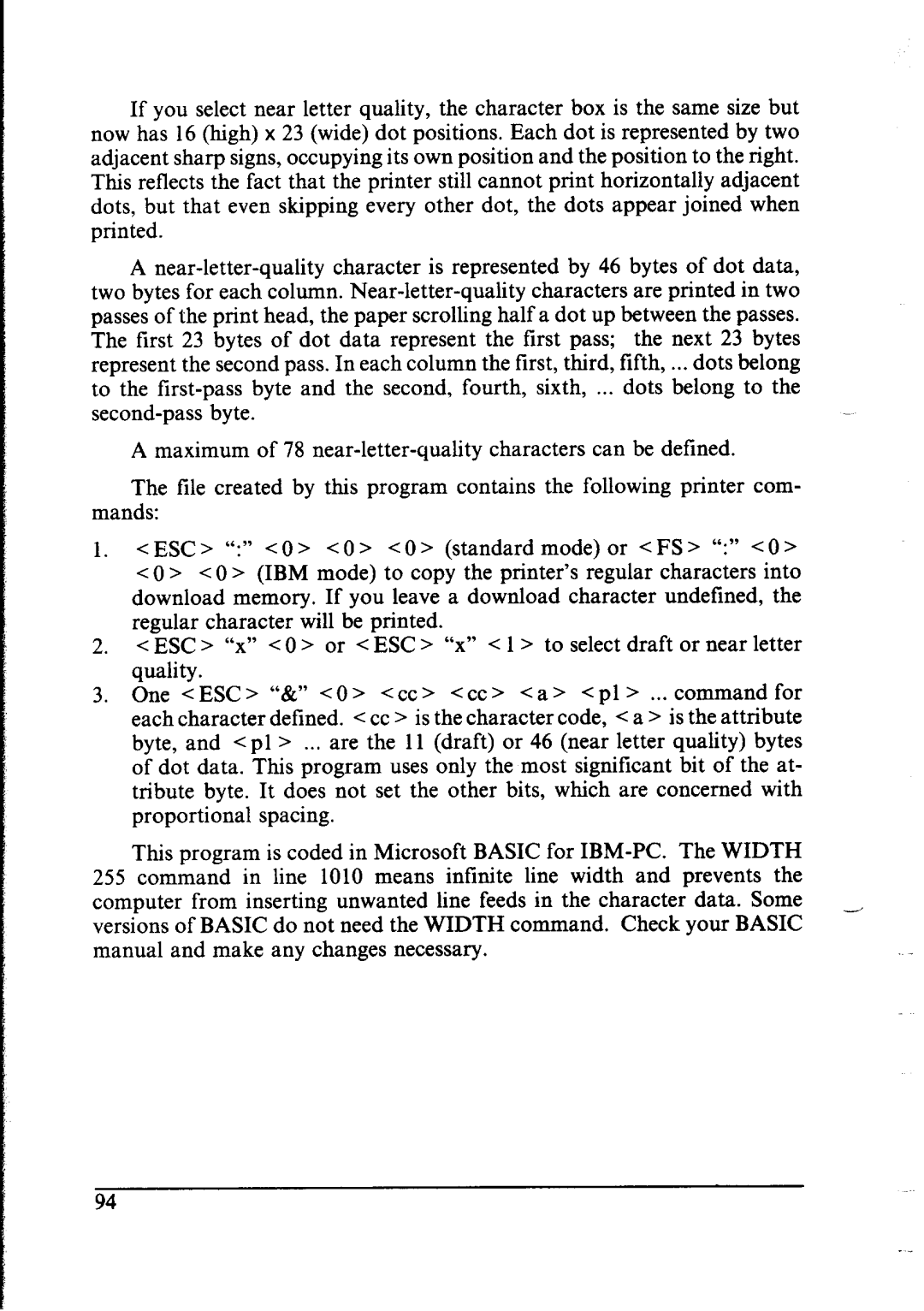 Star Micronics LC-IOII user manual 