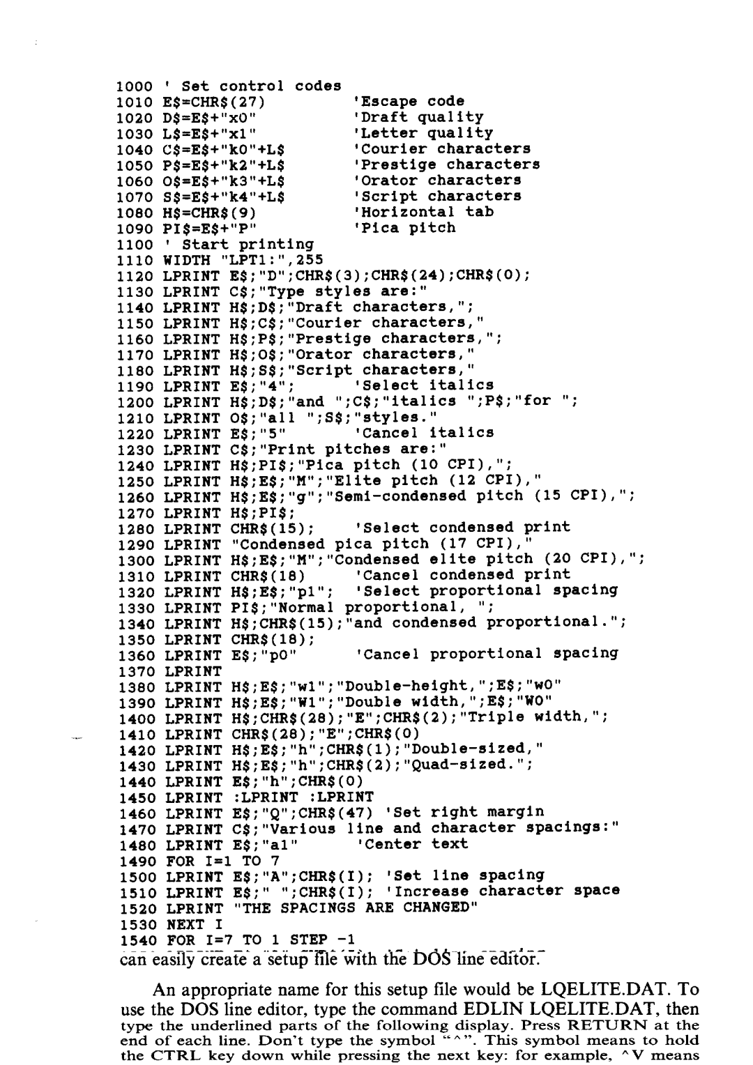 Star Micronics LC24-10 user manual Lprint 