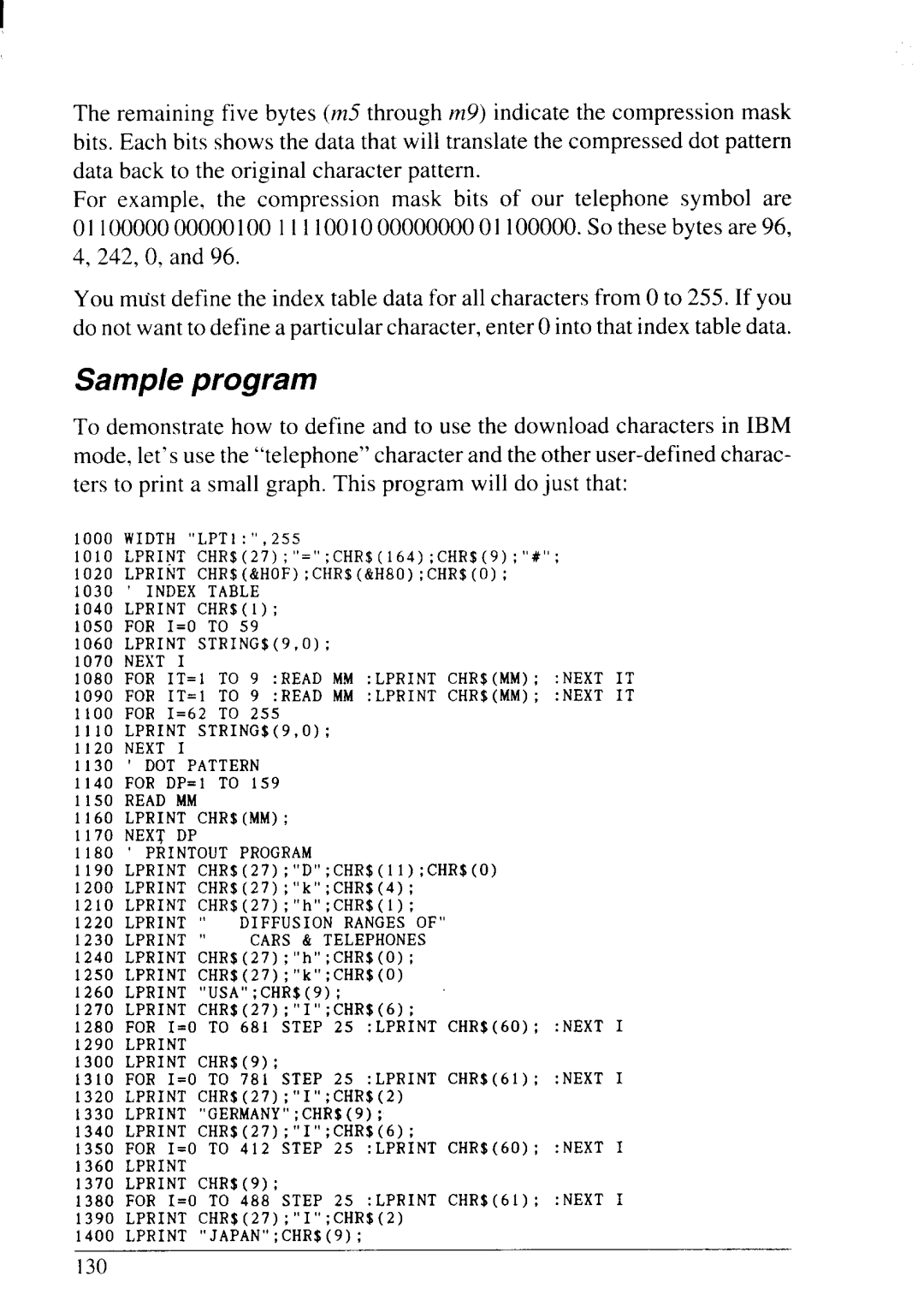 Star Micronics LC24-20 user manual 130 