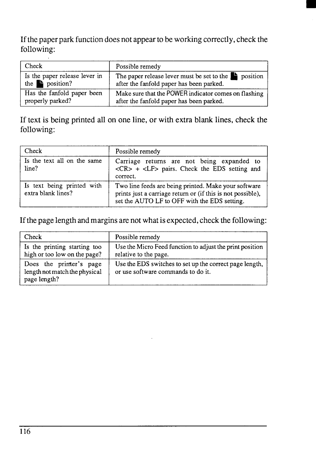 Star Micronics LC24-200 user manual 116 