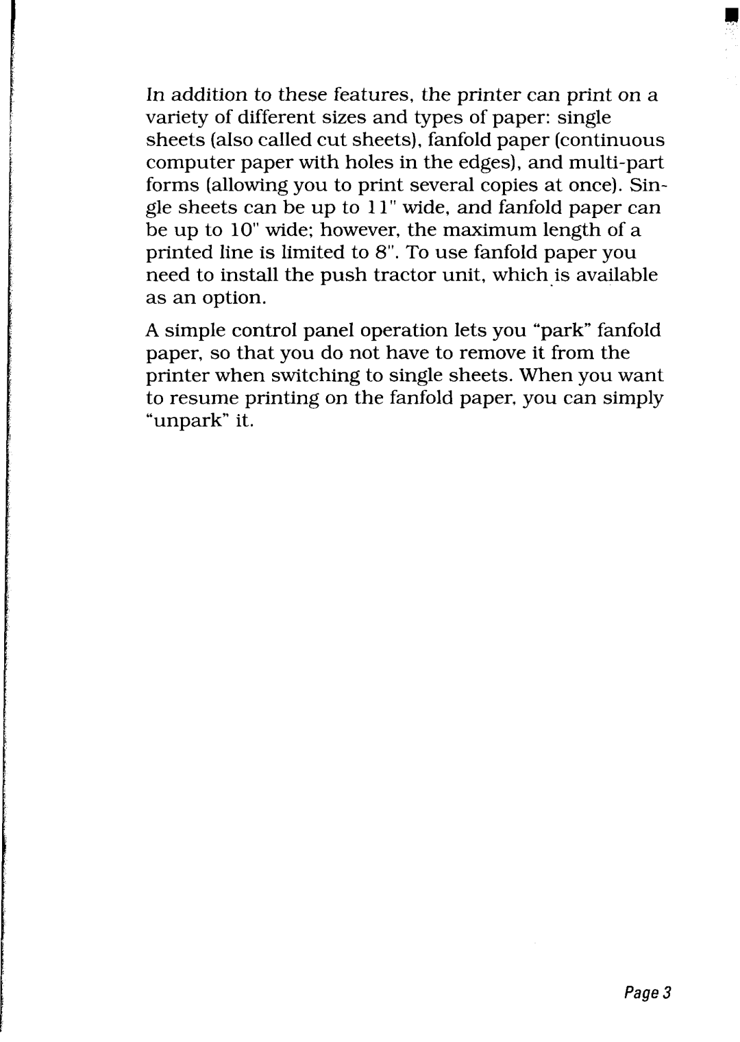 Star Micronics LC24-30 user manual 