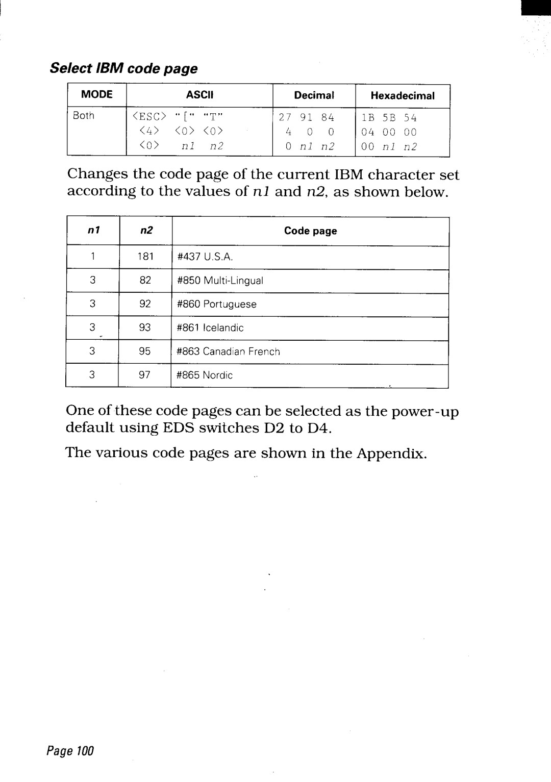 Star Micronics LC24-300 user manual Eo B a c G M 