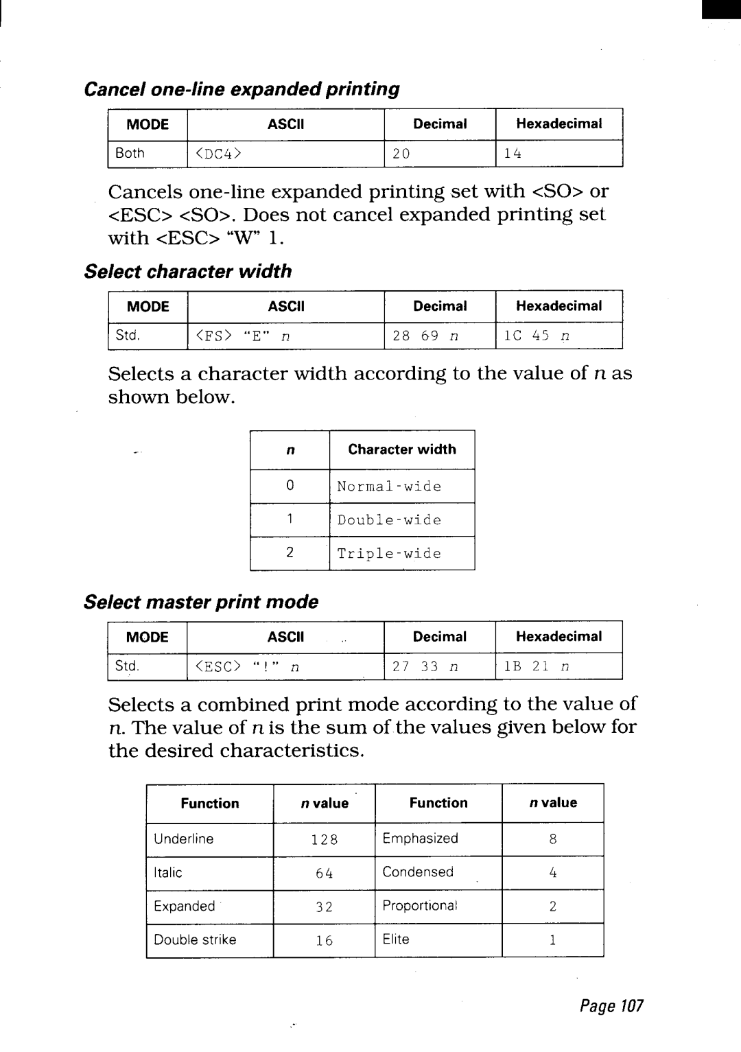 Star Micronics LC24-300 user manual Page107 