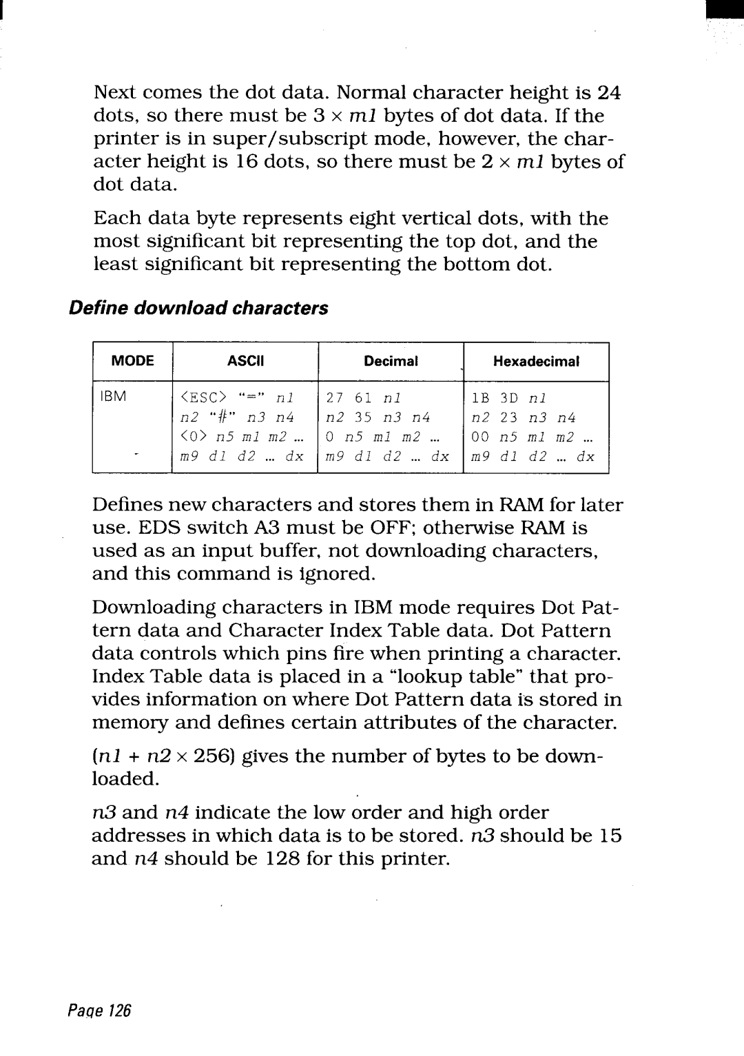 Star Micronics LC24-300 user manual X m 