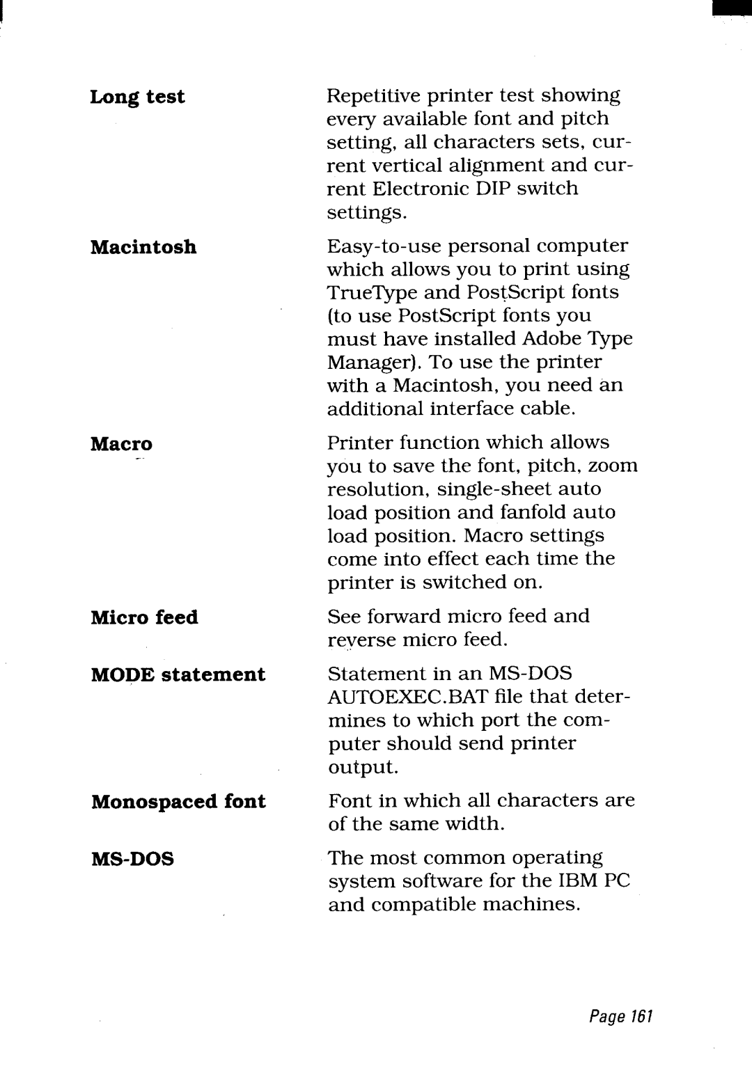 Star Micronics LC24-300 user manual 