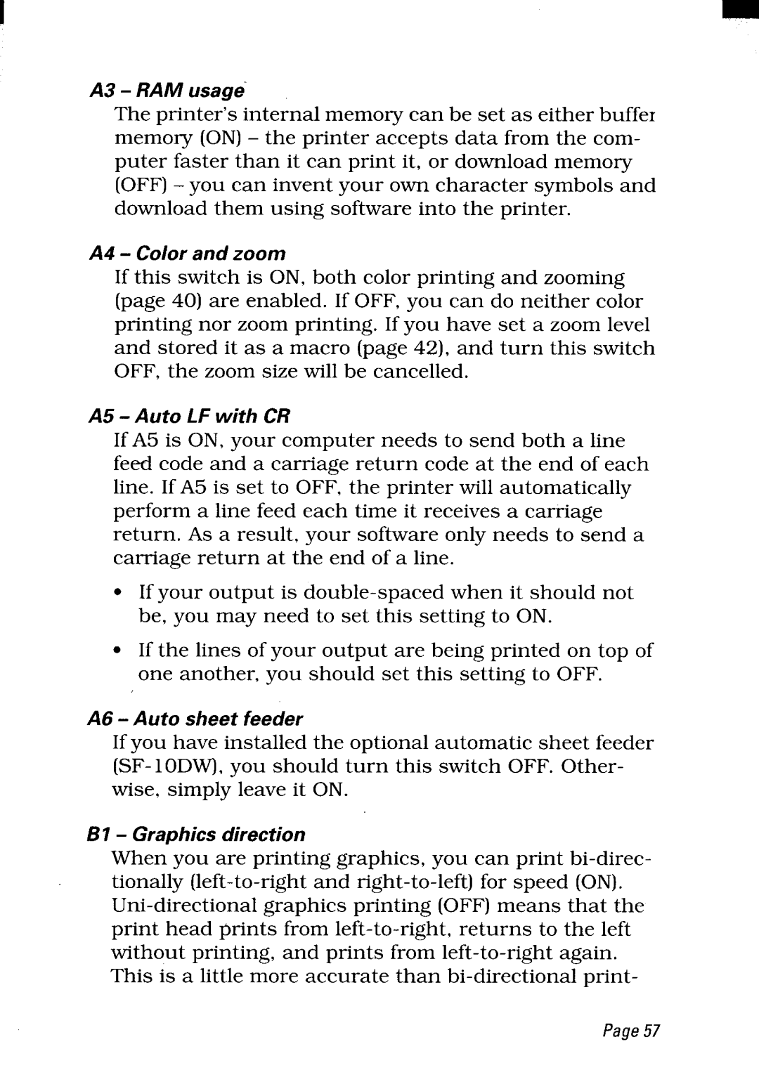 Star Micronics LC24-300 user manual Page57 