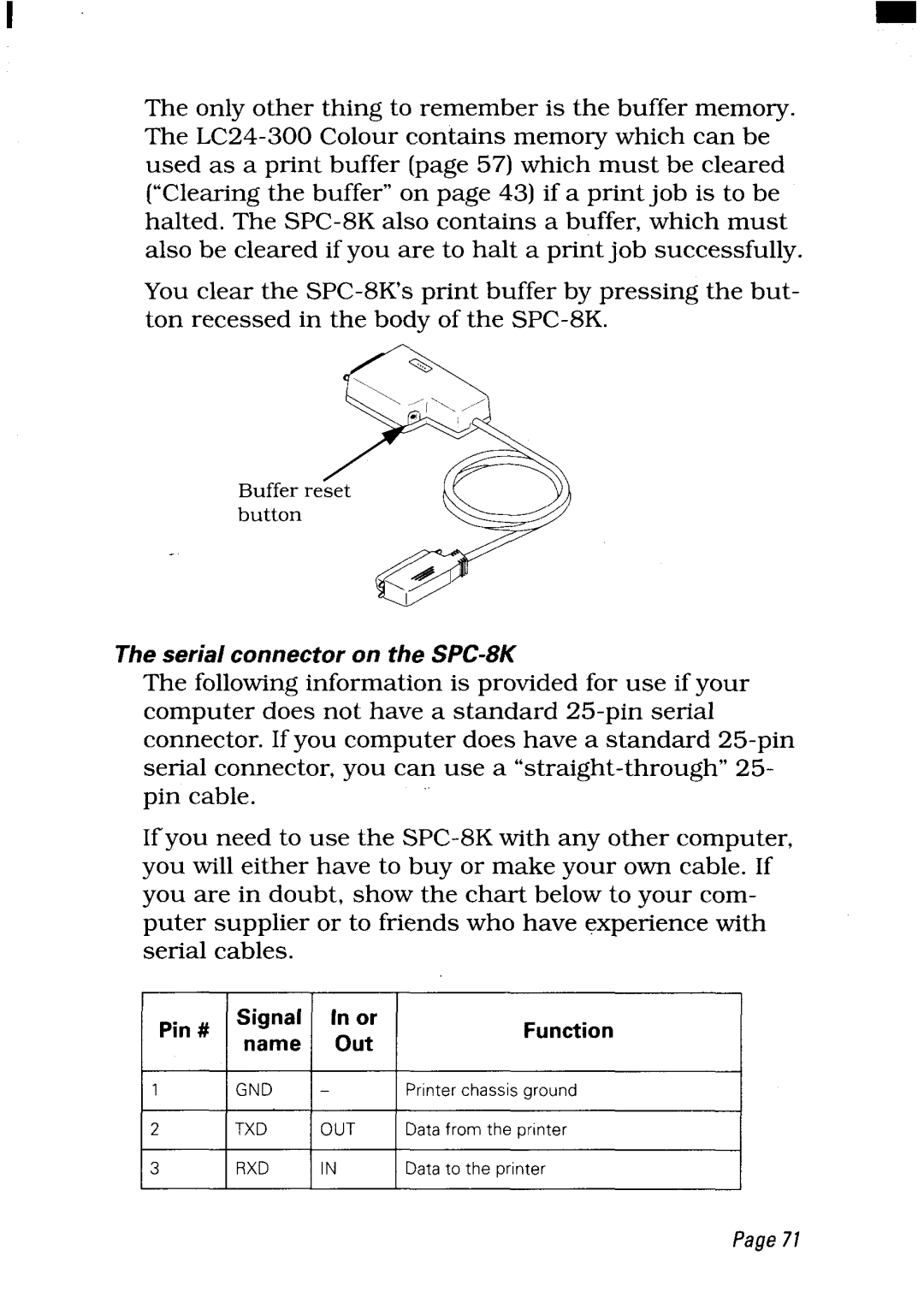 Star Micronics LC24-300 user manual Page71 