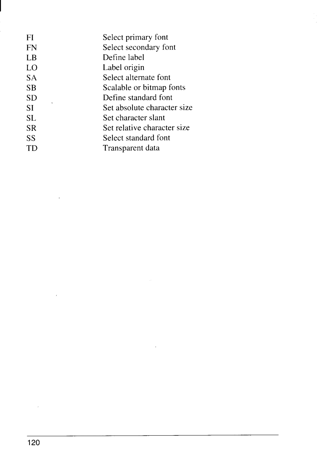 Star Micronics LS-5 EX, LS-5 TT operation manual Define label 