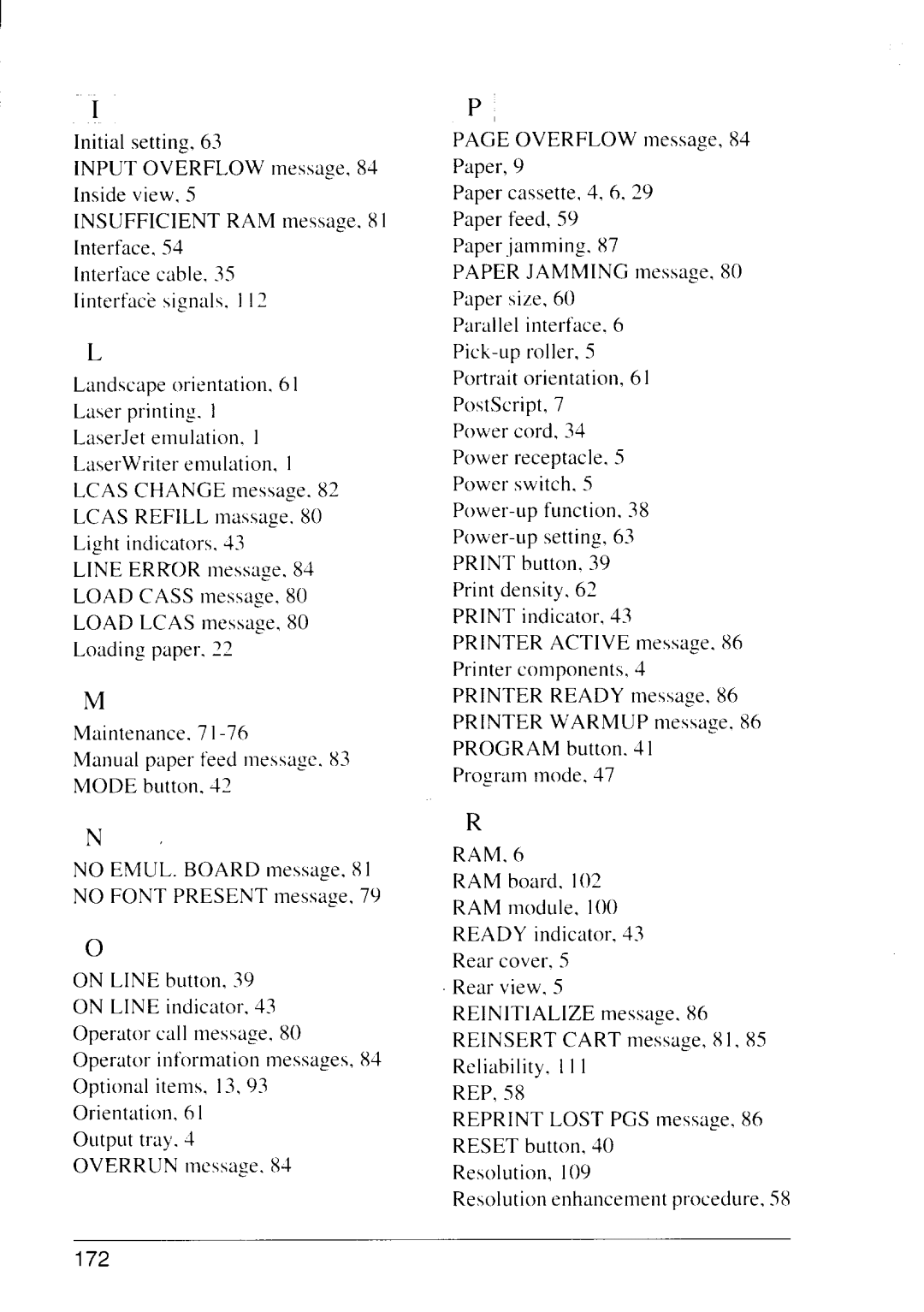 Star Micronics LS-5 EX, LS-5 TT operation manual OLltPLlttllLJ’~ 