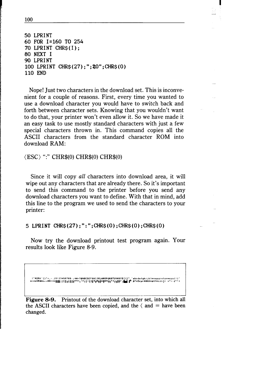 Star Micronics NB-15 user manual Lprint CHR$I Next 