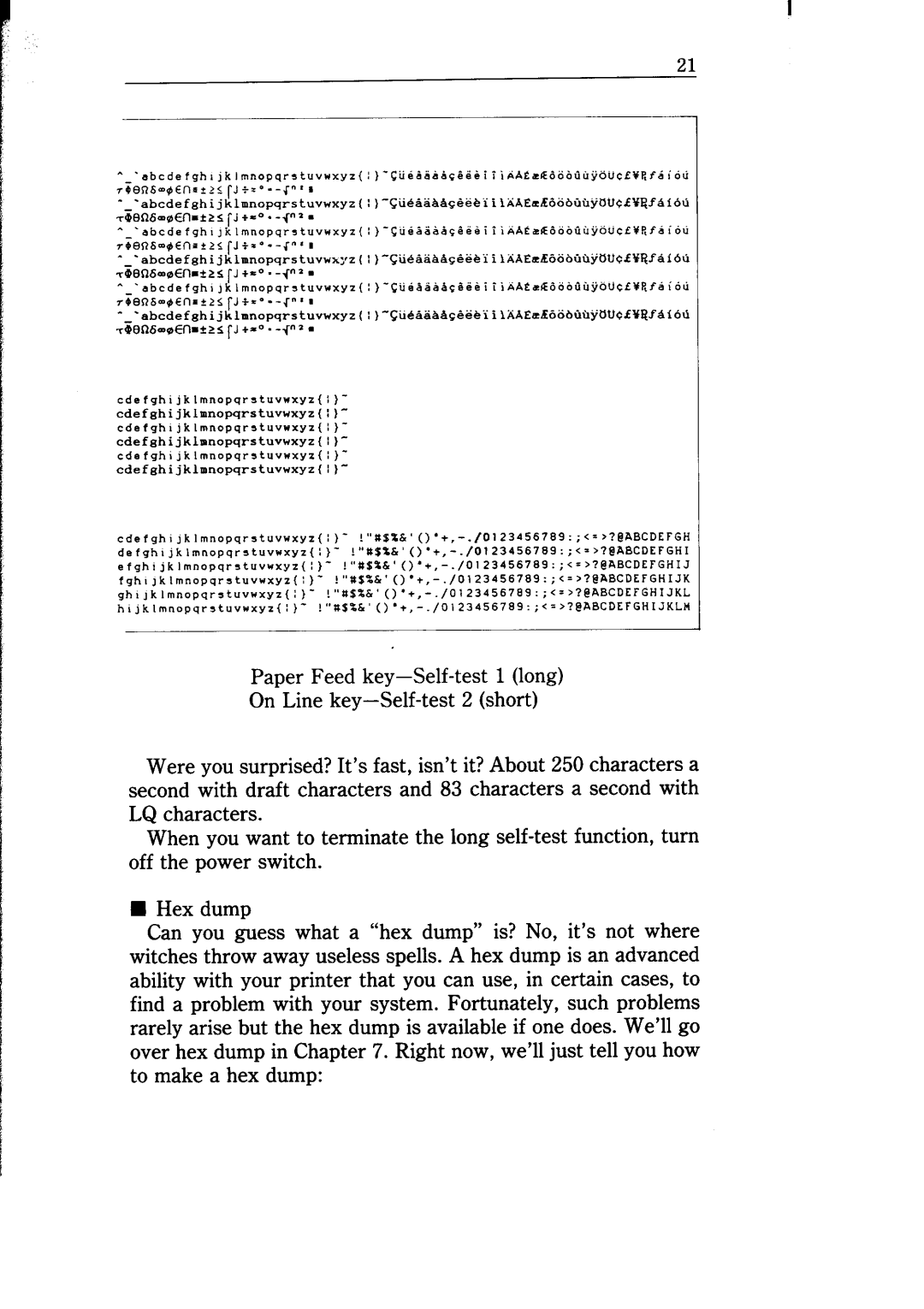 Star Micronics NB-15 user manual Efgh!jklmnopqr¶tuvwxyz~ ?lSS&‘ 