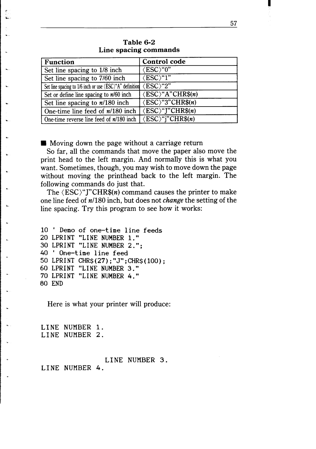 Star Micronics NB-15 user manual Here is what your printer will produce 