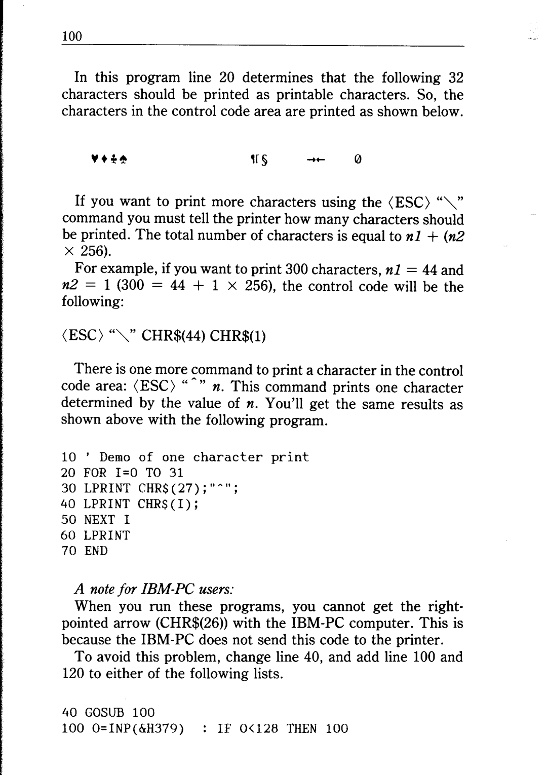Star Micronics NB24-10/15 user manual A note for IBM-PC users 