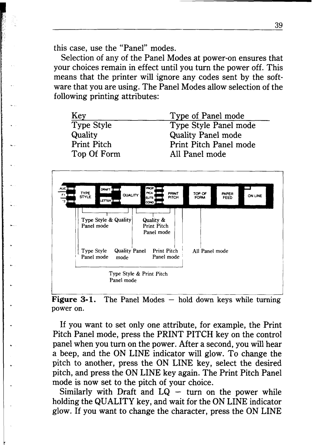 Star Micronics NB24-10/15 user manual Print, Quality 