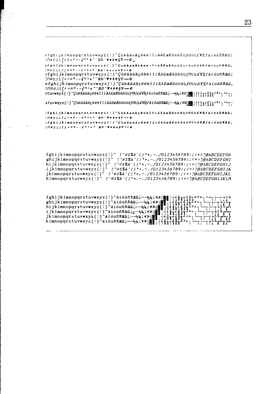 Star Micronics NB24-10/15 user manual 