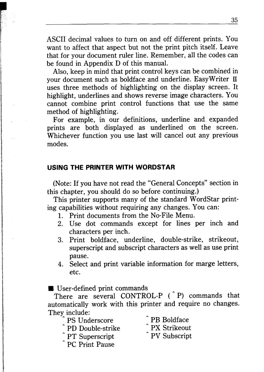 Star Micronics NB24-10/15 user manual Print Pause 