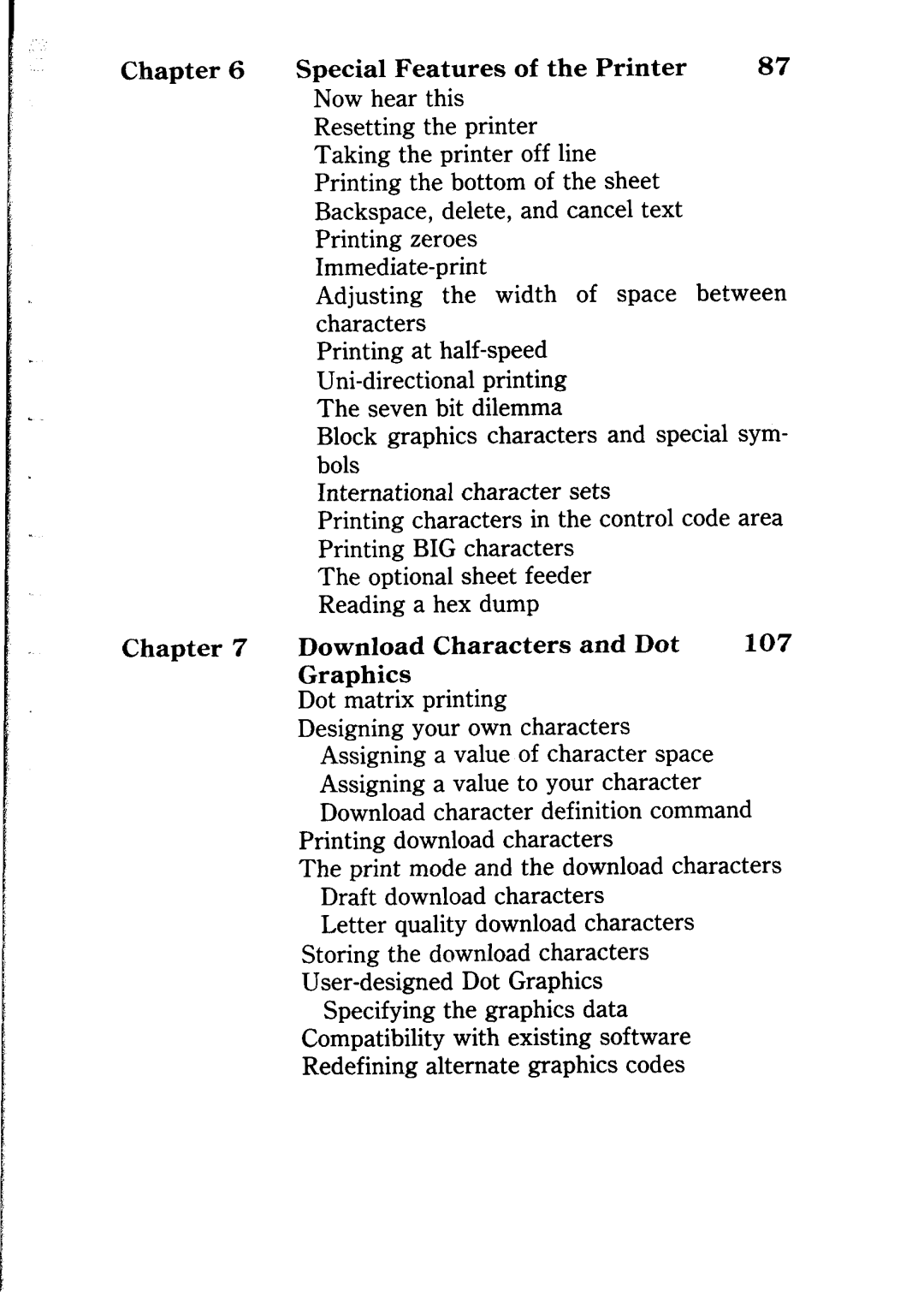 Star Micronics NB24-10/15 user manual Chapter Special Features of the Printer 