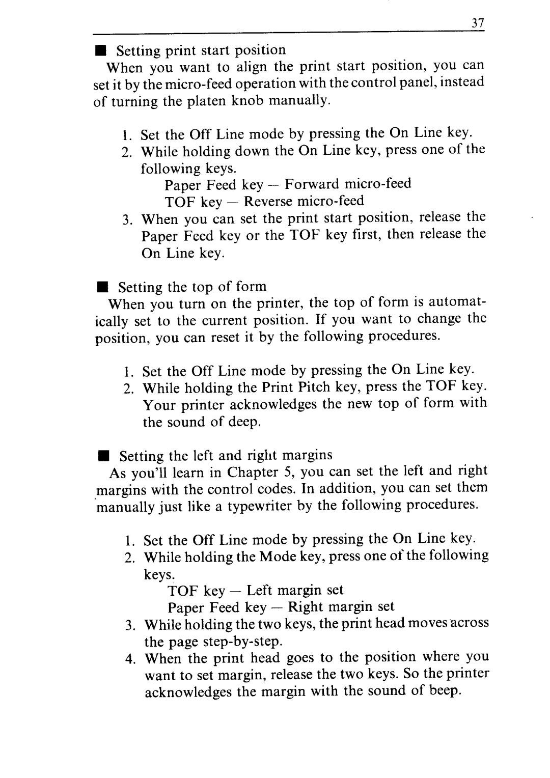 Star Micronics ND-10/15 user manual 