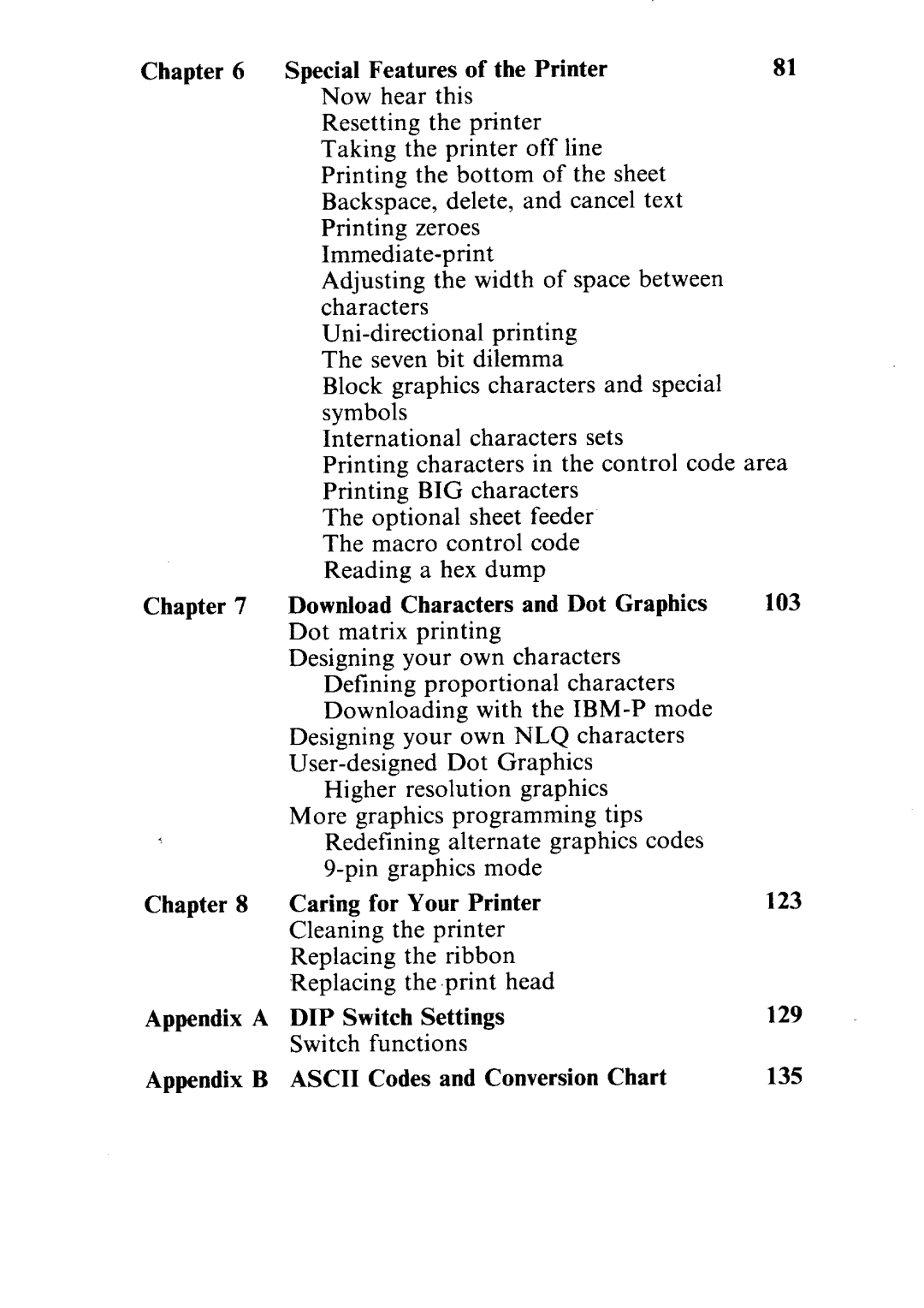 Star Micronics ND-10/15 user manual Switch Functions 