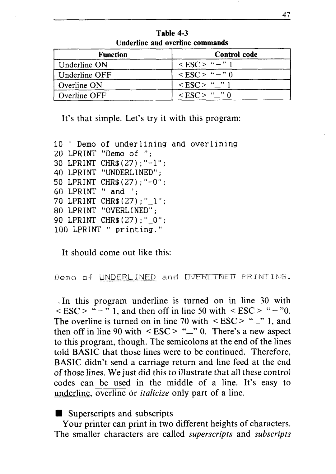 Star Micronics ND-10/15 user manual Off 