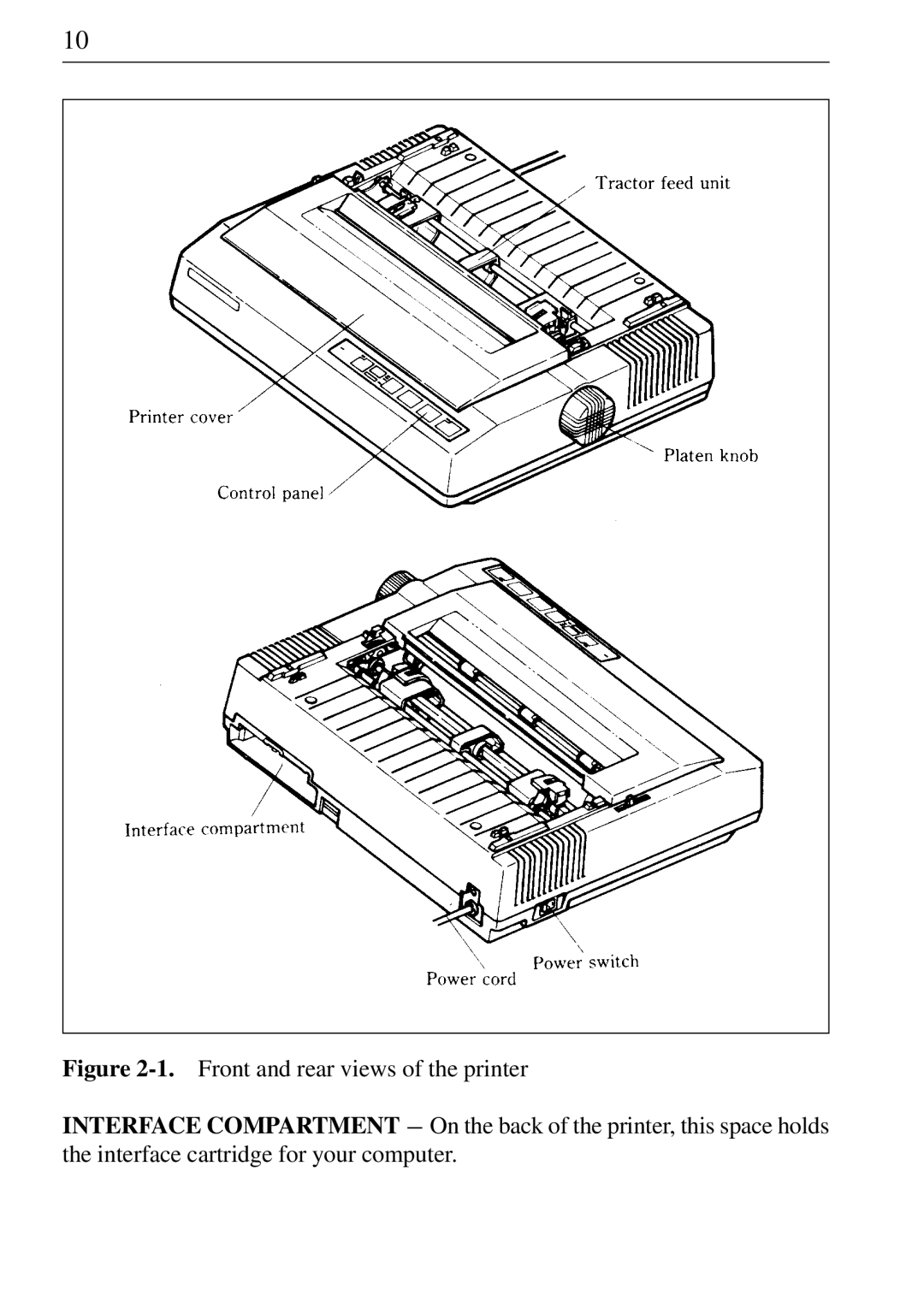 Star Micronics NL-10 user manual 