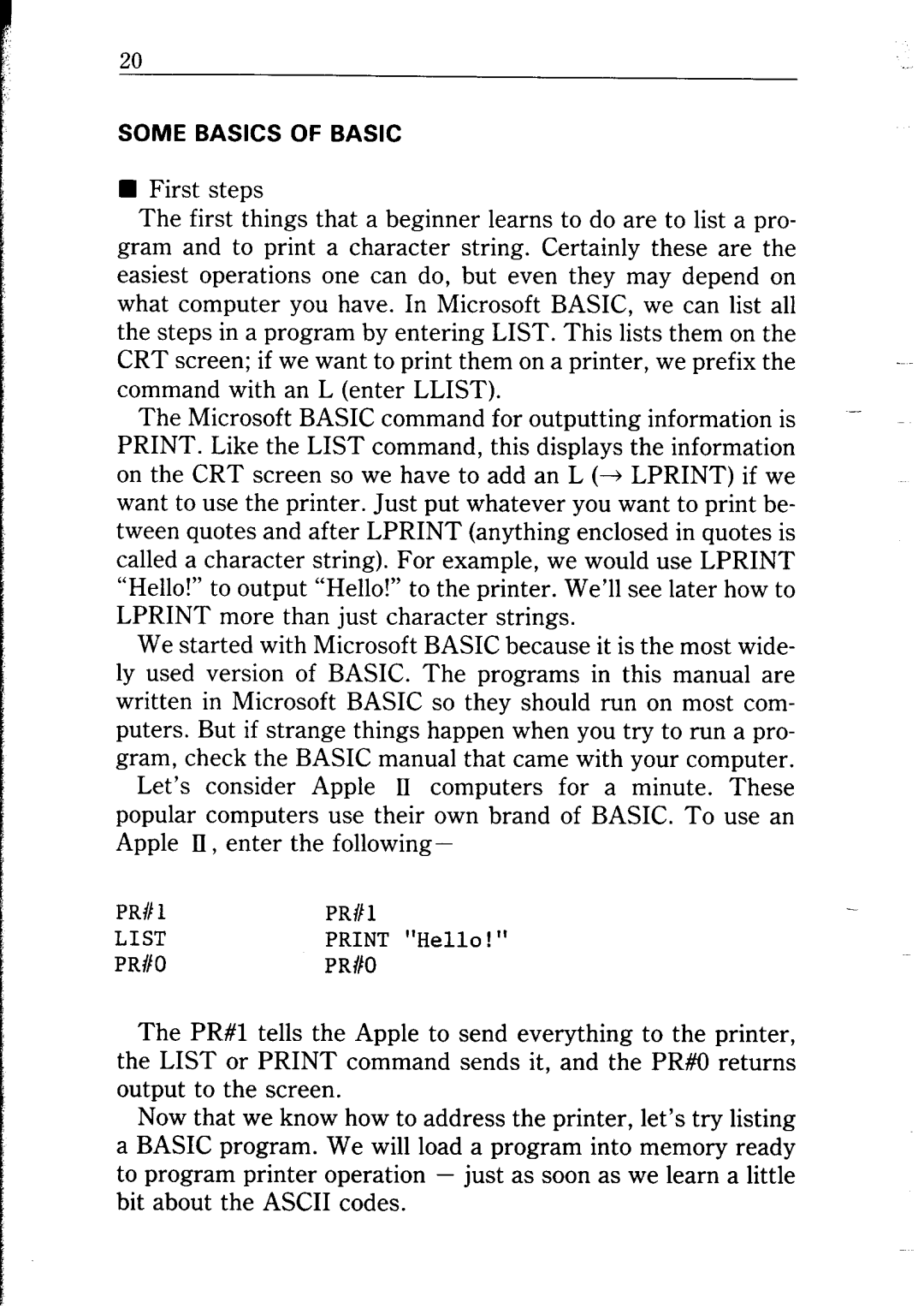 Star Micronics NP-IO manual List 