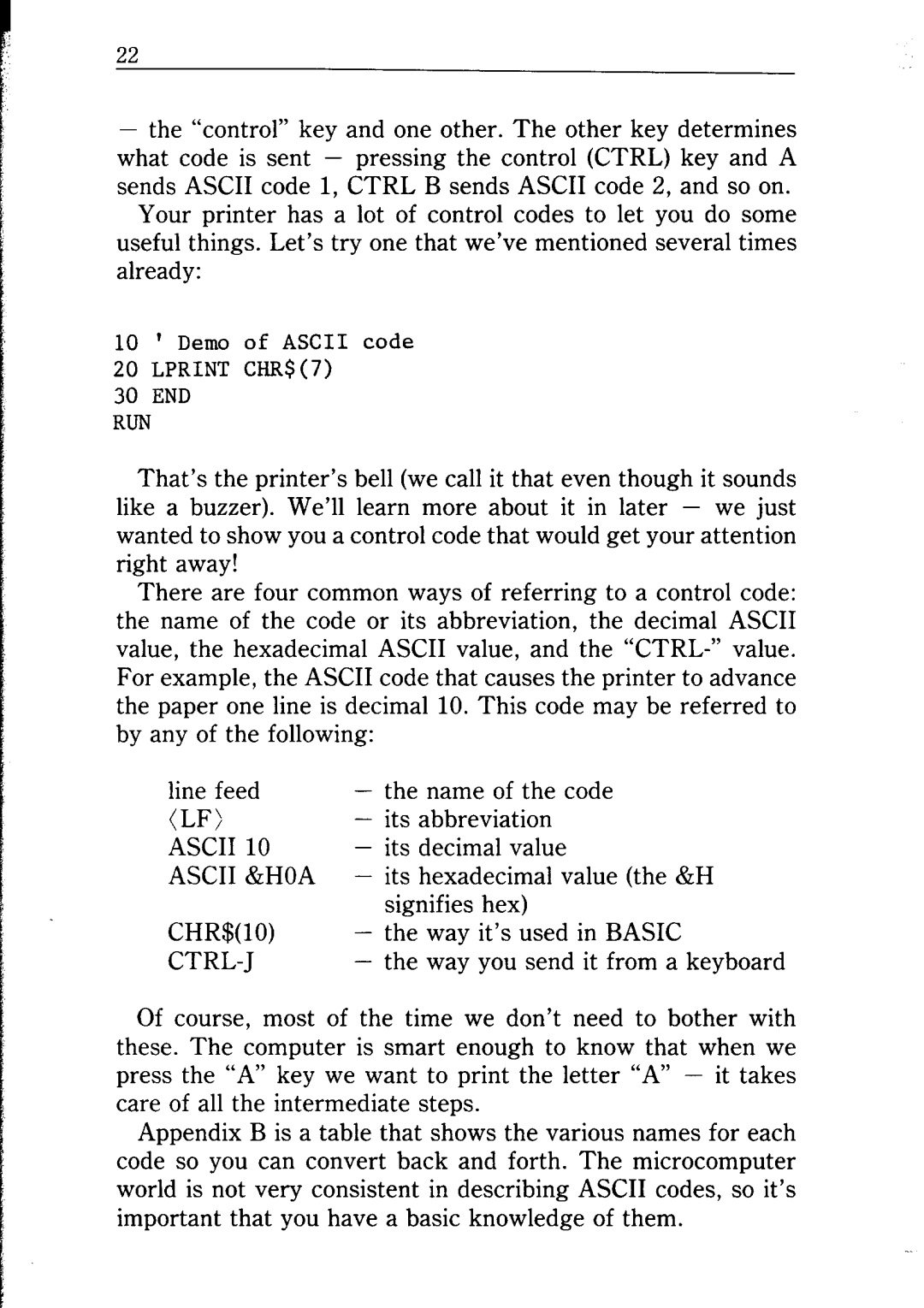 Star Micronics NP-IO manual Ascii 