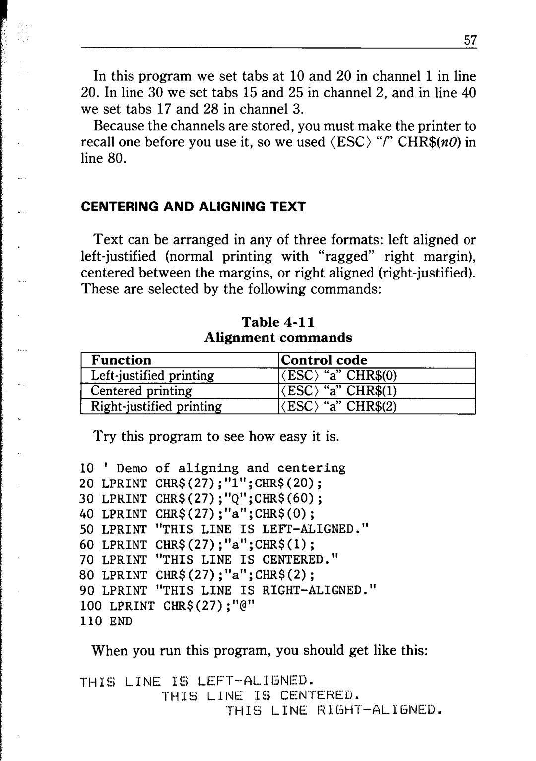 Star Micronics NP-IO manual When you run this program, you should get like this 