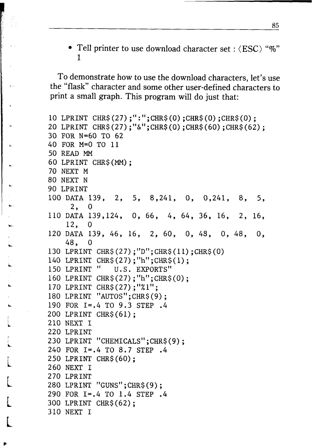 Star Micronics NP-IO manual Lprint U.S. Exports 