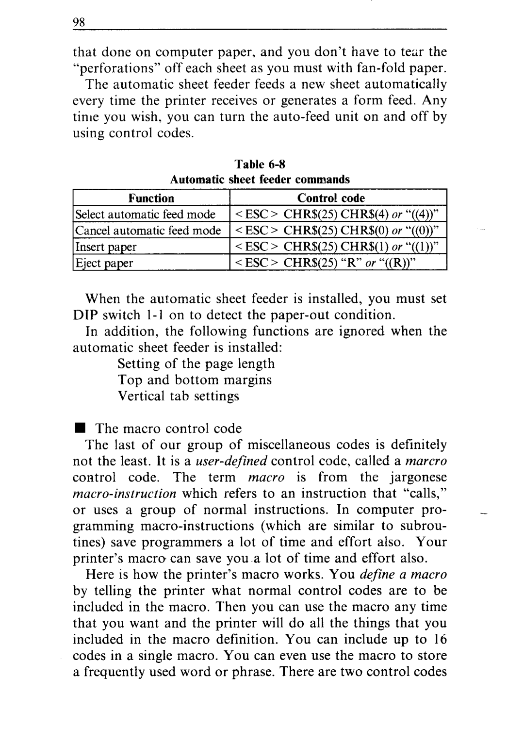 Star Micronics NR-10, NR-15 user manual Insert paper 