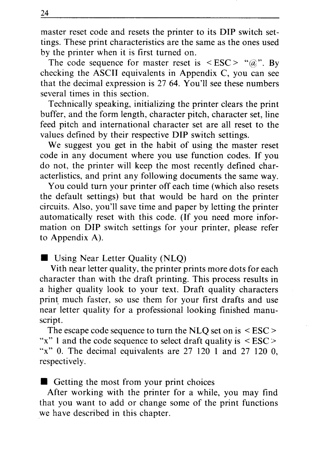 Star Micronics NR-10, NR-15 user manual 