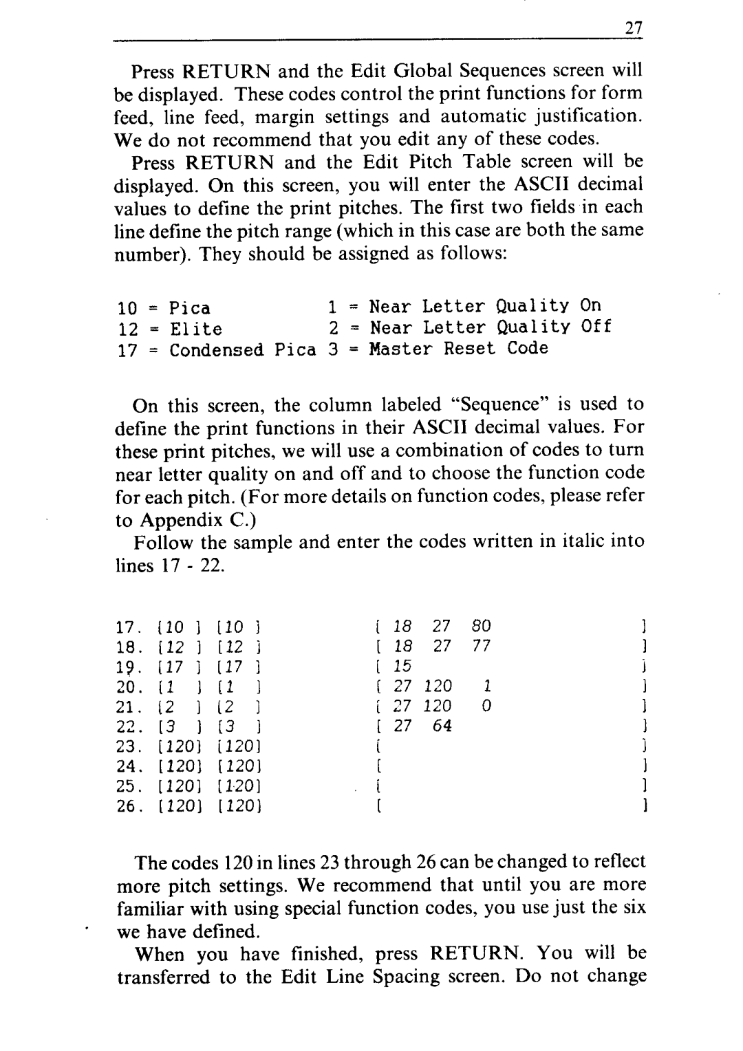 Star Micronics NR-15, NR-10 user manual Off 