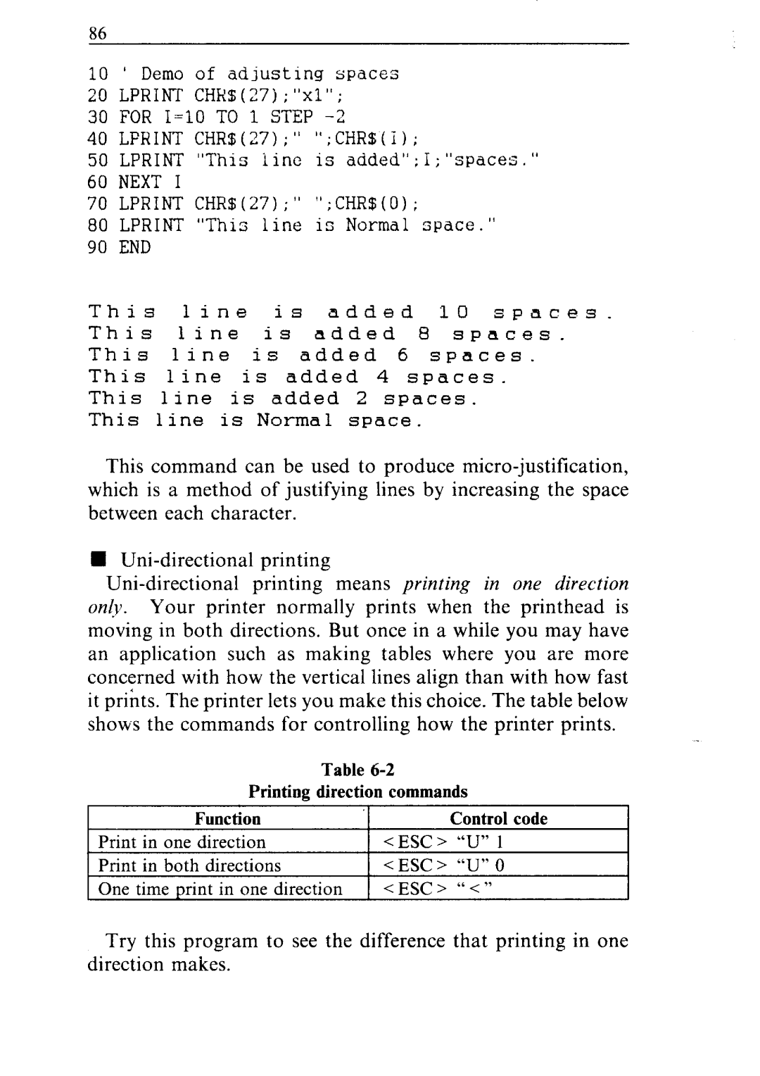 Star Micronics NR-10, NR-15 user manual Direction makes 