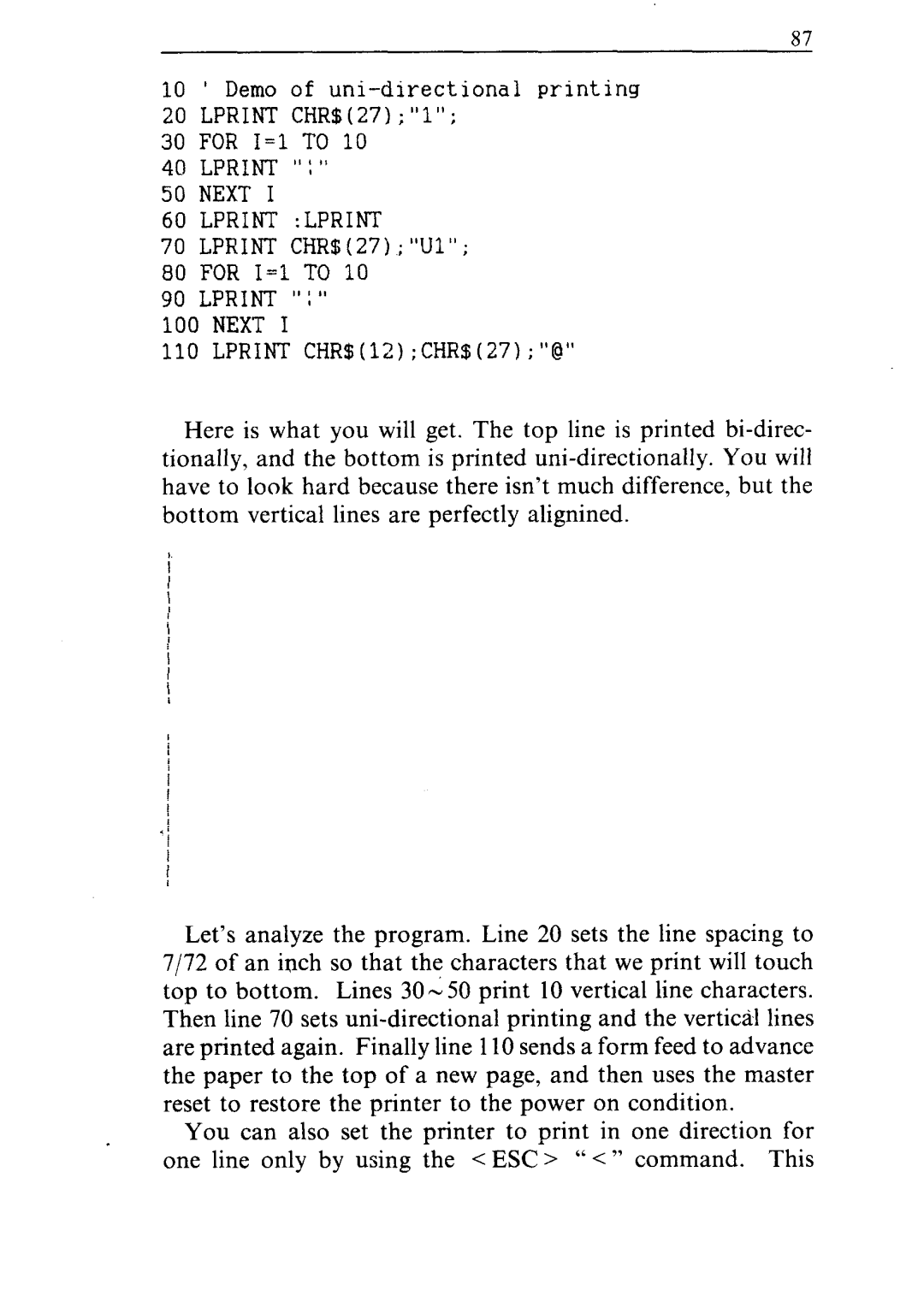 Star Micronics NR-15, NR-10 user manual Next Lprint Lprint 