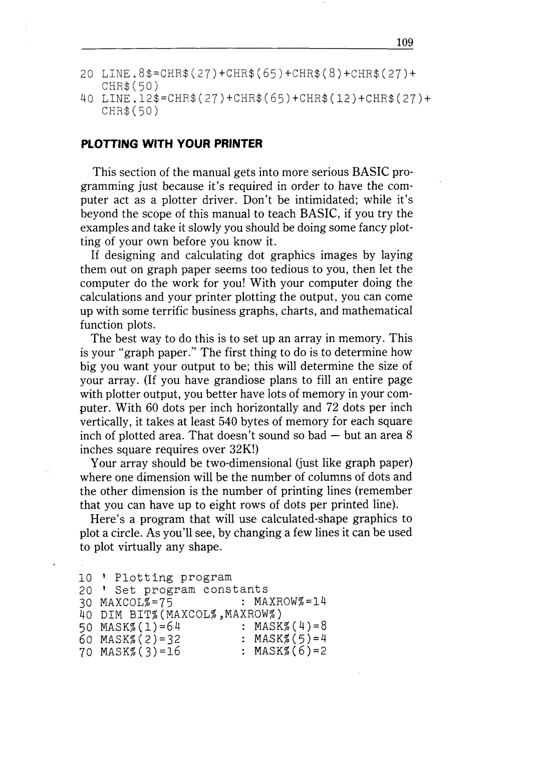 Star Micronics NX-10 user manual CHEI$50 