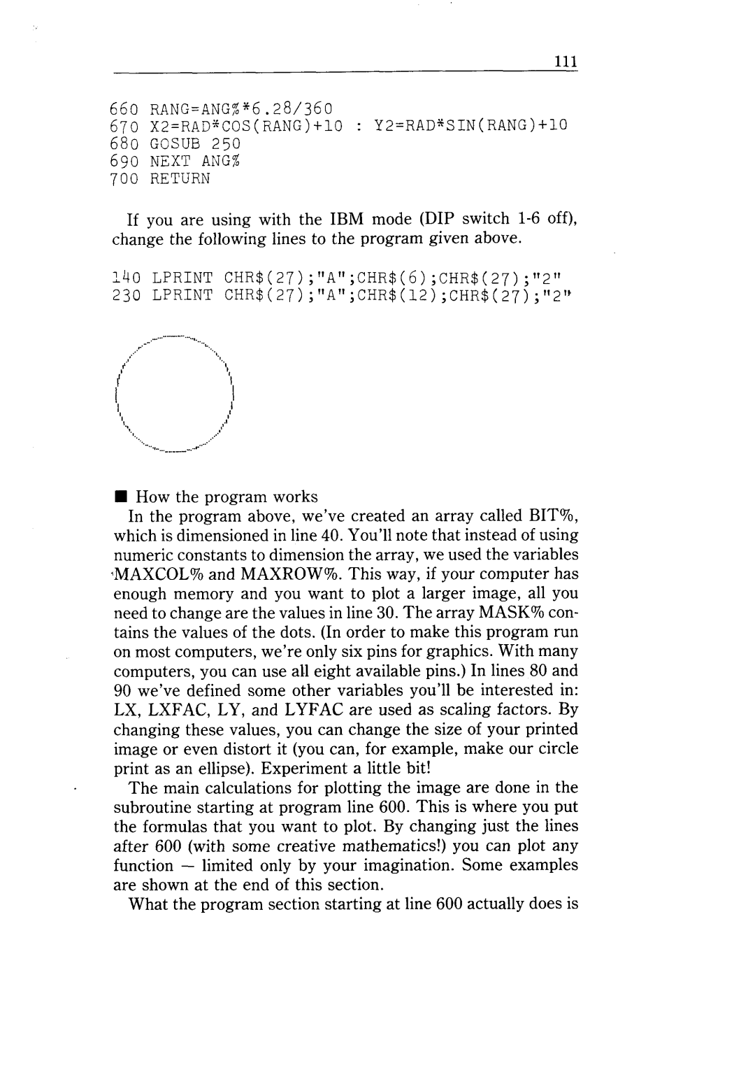 Star Micronics NX-10 user manual Next ANG% Return 