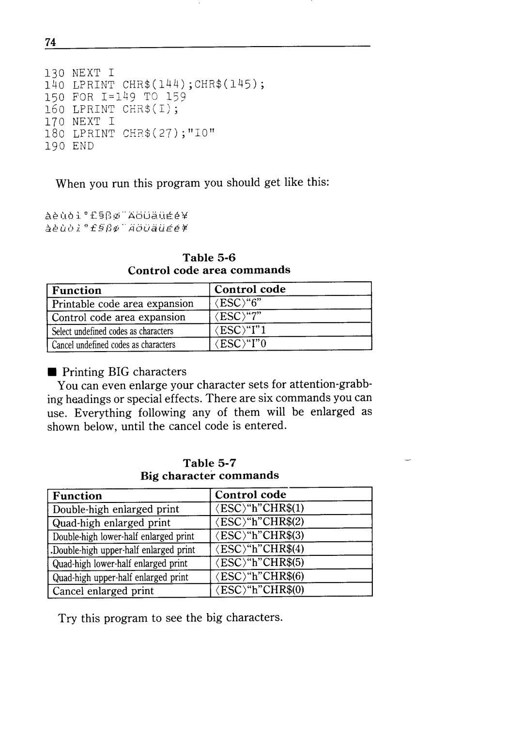 Star Micronics NX-10 user manual Escio 