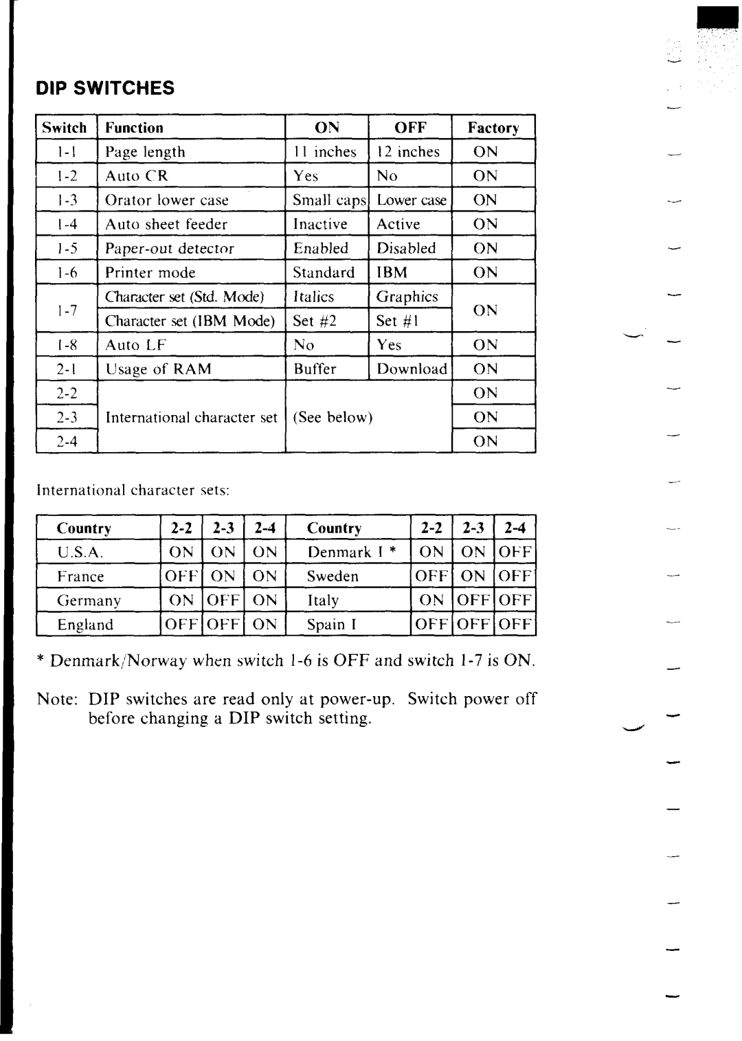 Star Micronics NX-1000 manual =-J 